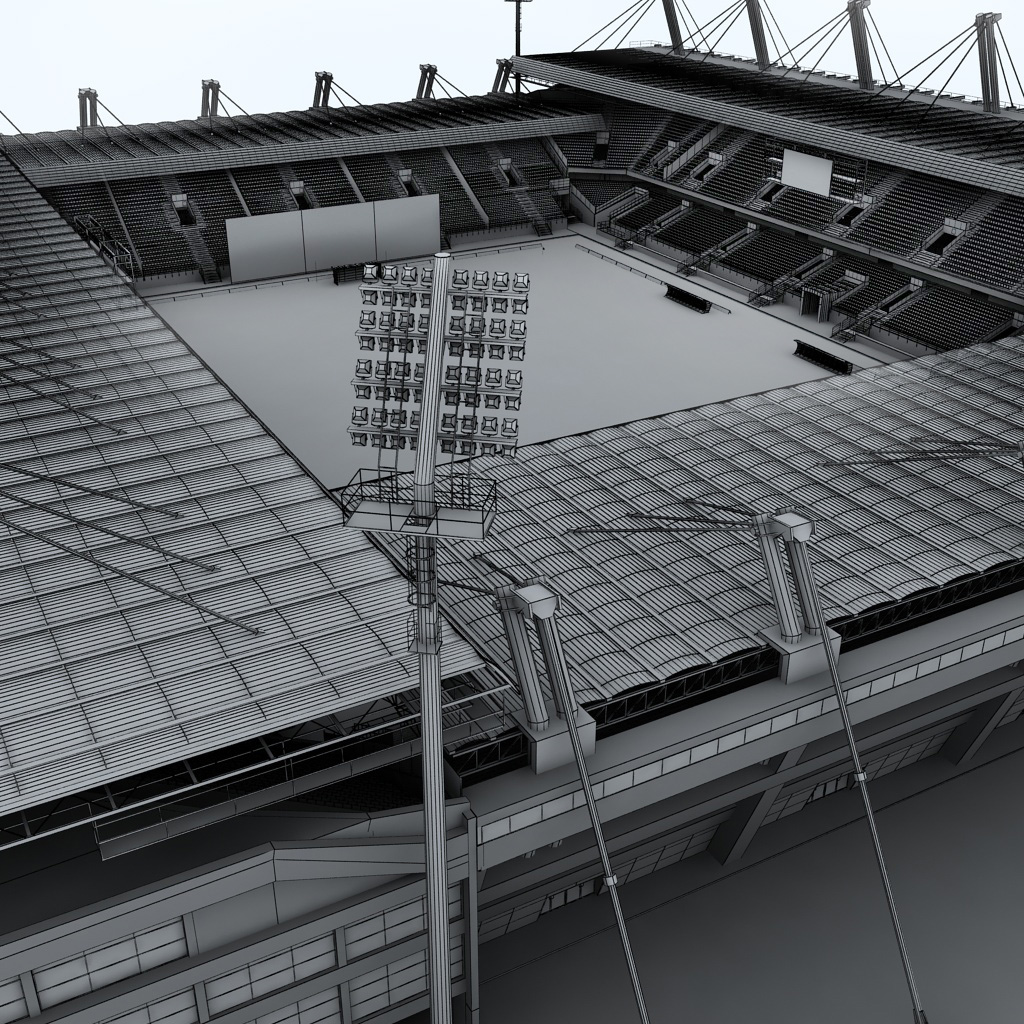 Soccer Football Stadium High Detail By Kr3atura 3docean